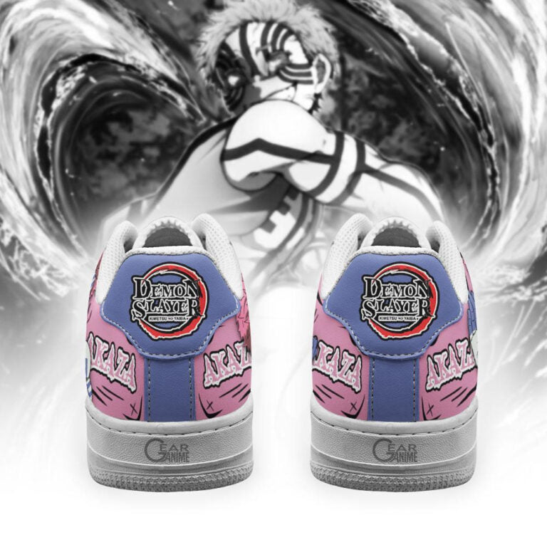 Baskets Air Force 1 Akaza – Chaussures Demon Slayer