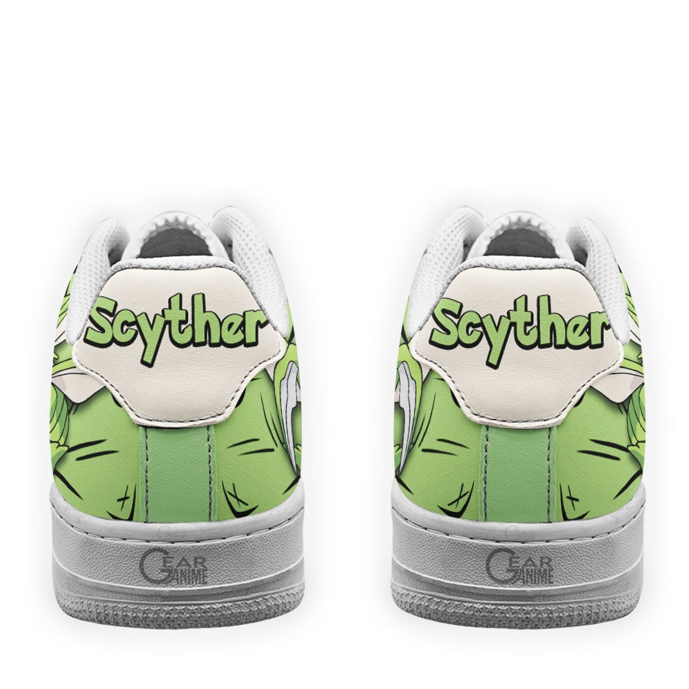 Baskets Anime Scyther en Cuir Chaussures Basses Unisexes Anime Manga