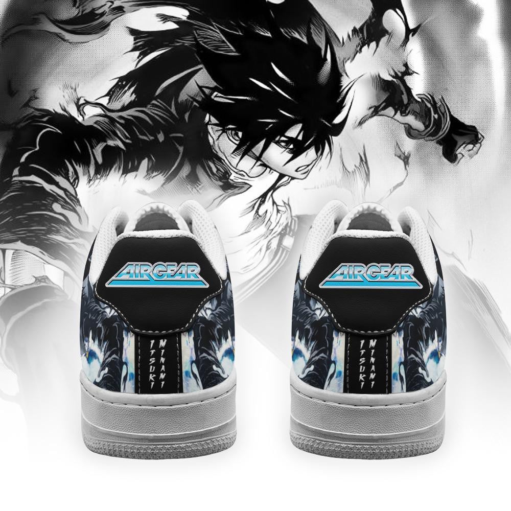 Baskets Anime Storm King Itsuki Minami Air Gear en Cuir Chaussures Basses Unisexes One Piece