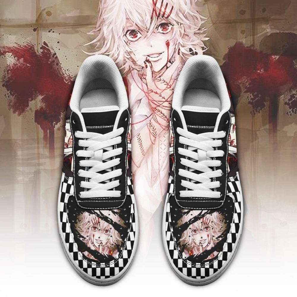 Baskets Anime Juuzou en Cuir Chaussures Basses Unisexes Anime Manga