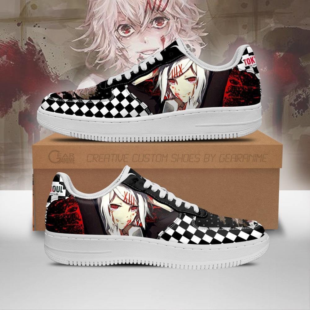 Baskets Anime Juuzou en Cuir Chaussures Basses Unisexes Anime Manga
