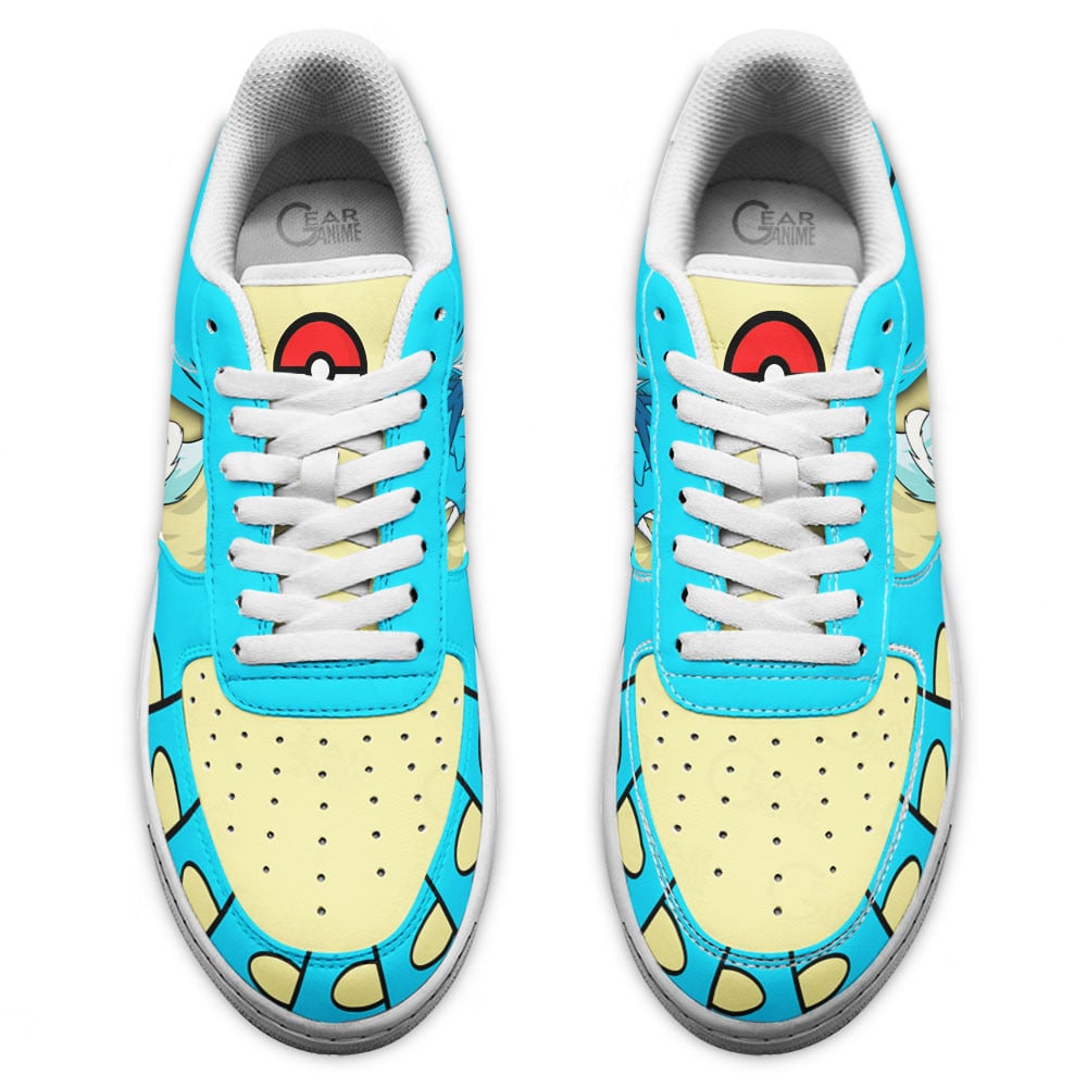 Baskets Anime Gyarados en Cuir Chaussures Basses Unisexes Anime Manga