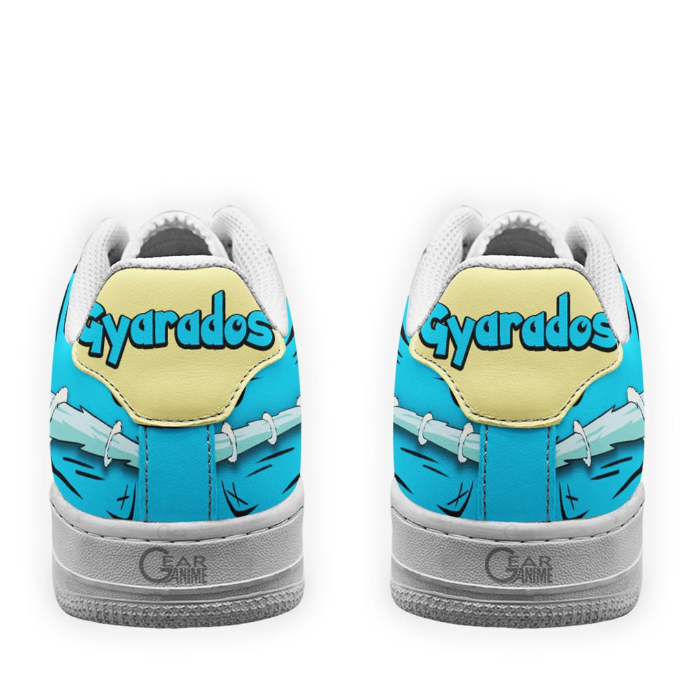 Baskets Anime Gyarados en Cuir Chaussures Basses Unisexes Anime Manga