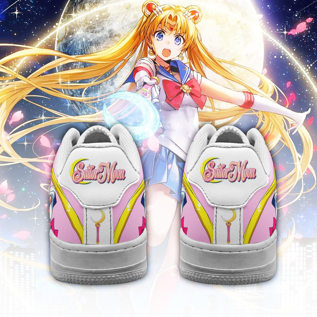 Baskets Anime Sailor Moon en Cuir Chaussures Basses Unisexes Anime Manga