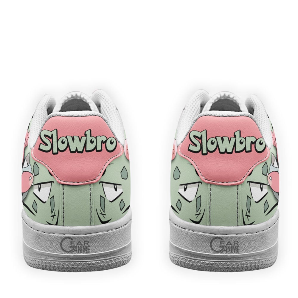 Baskets Anime Slowbro en Cuir Chaussures Basses Unisexes Anime Manga