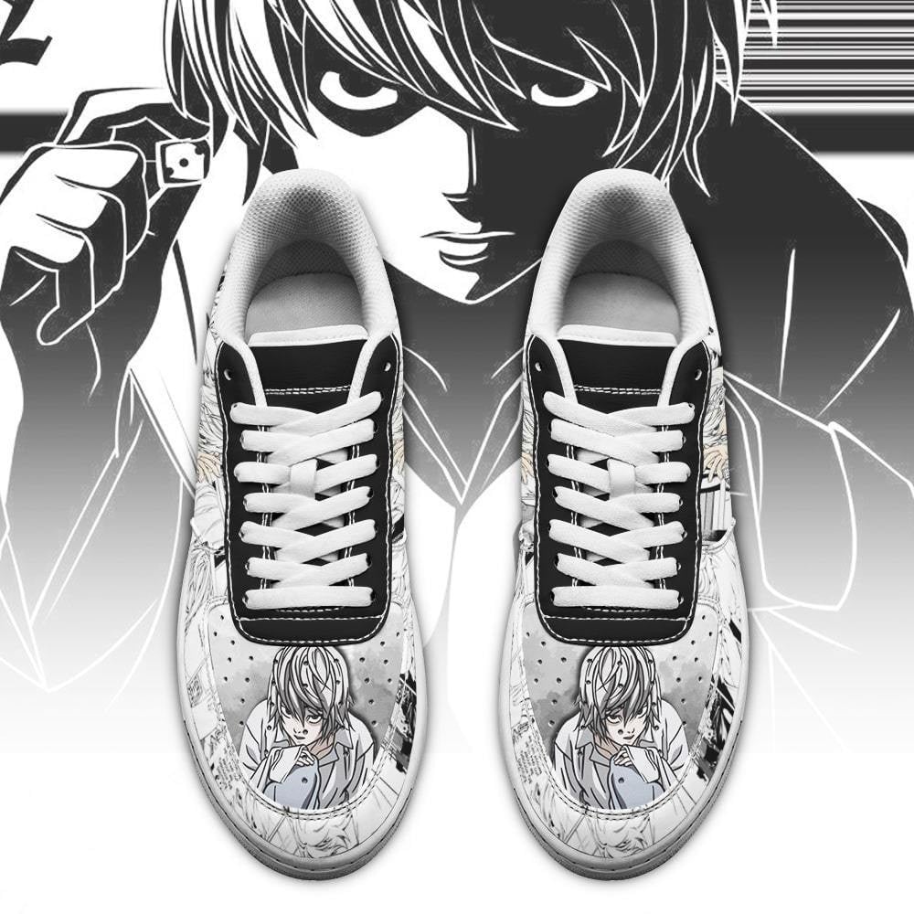 Baskets Anime Near en Cuir Chaussures Basses Unisexes Anime Manga