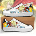 Baskets Anime Sanji en Cuir Chaussures Basses Unisexes Anime Manga