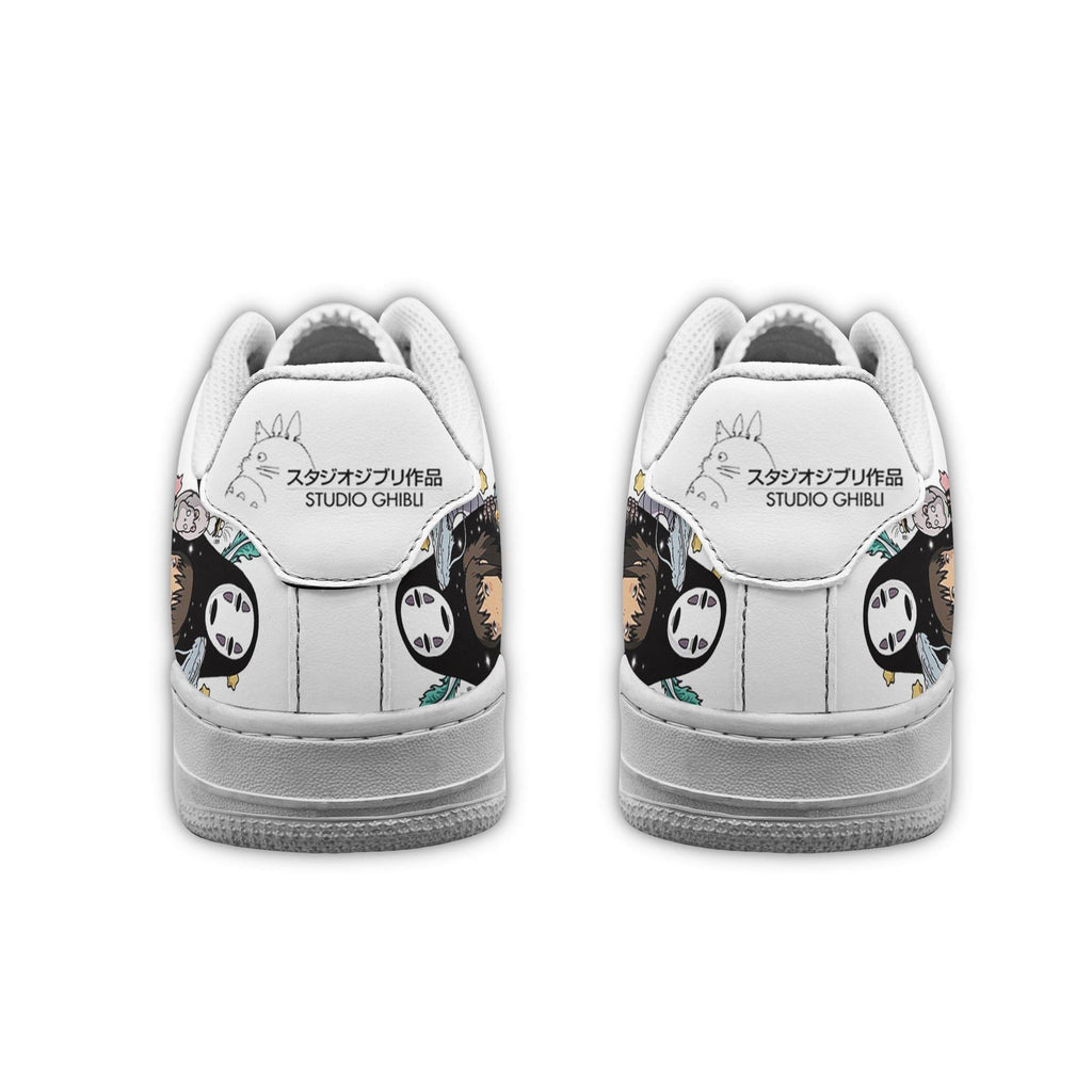 Baskets Anime Spirited Away No Face Chichiro en Cuir Chaussures Basses Unisexes Anime Manga