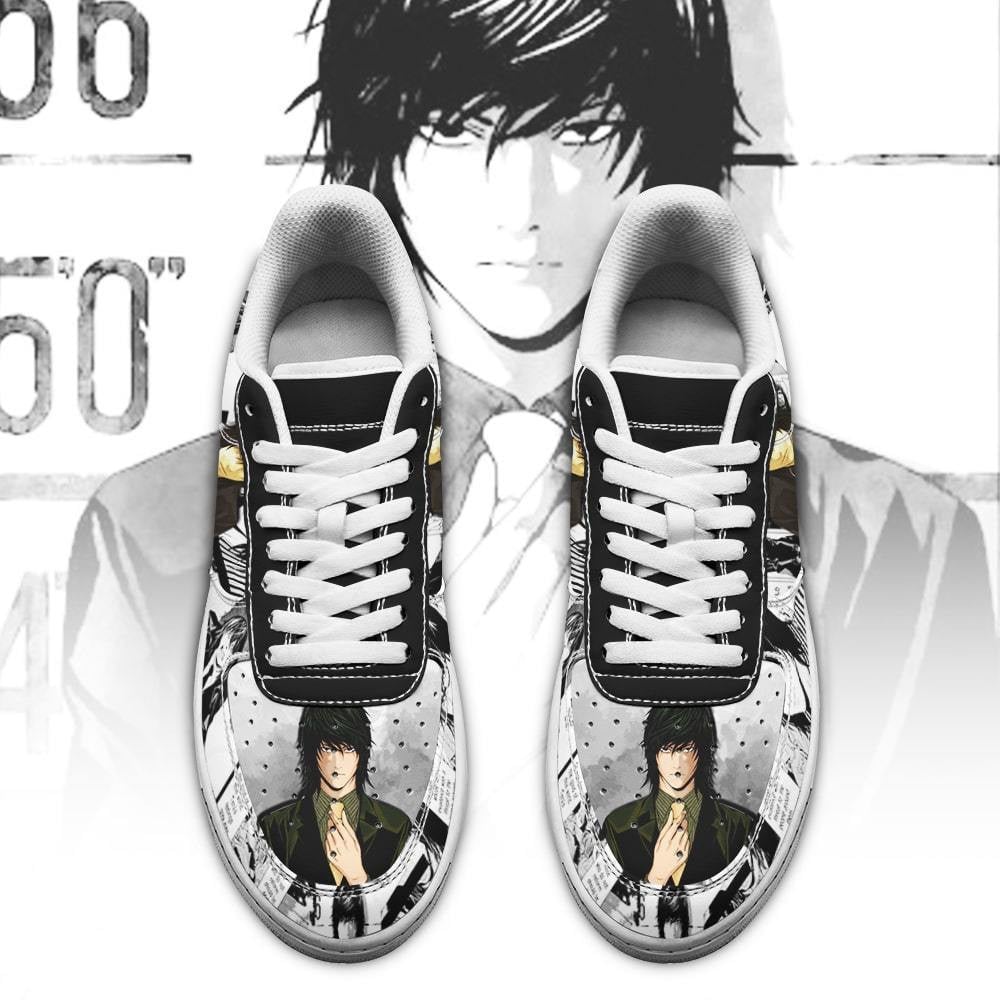 Baskets Anime Teru Mikami en Cuir Chaussures Basses Unisexes Anime Manga