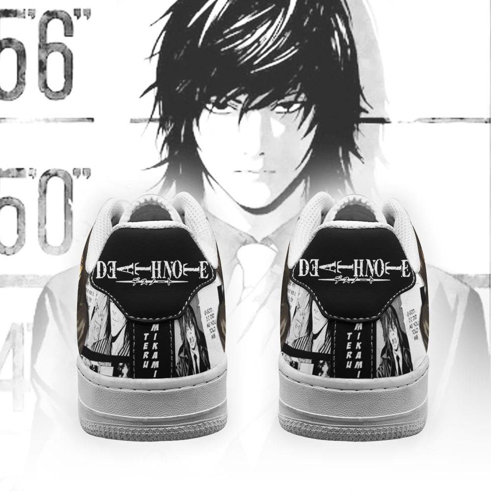 Baskets Anime Teru Mikami en Cuir Chaussures Basses Unisexes Anime Manga
