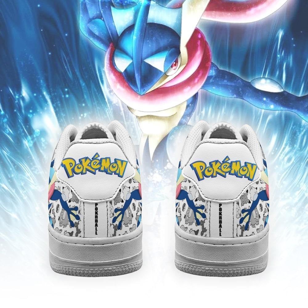 Baskets Anime Greninja en Cuir Chaussures Basses Unisexes Anime Manga