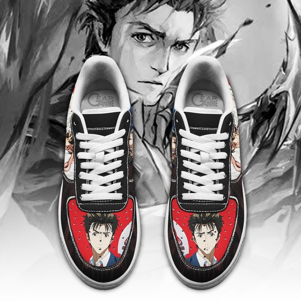 Baskets Anime Shinichi Izumi Parasyte en Cuir Chaussures Basses Unisexes Anime Manga
