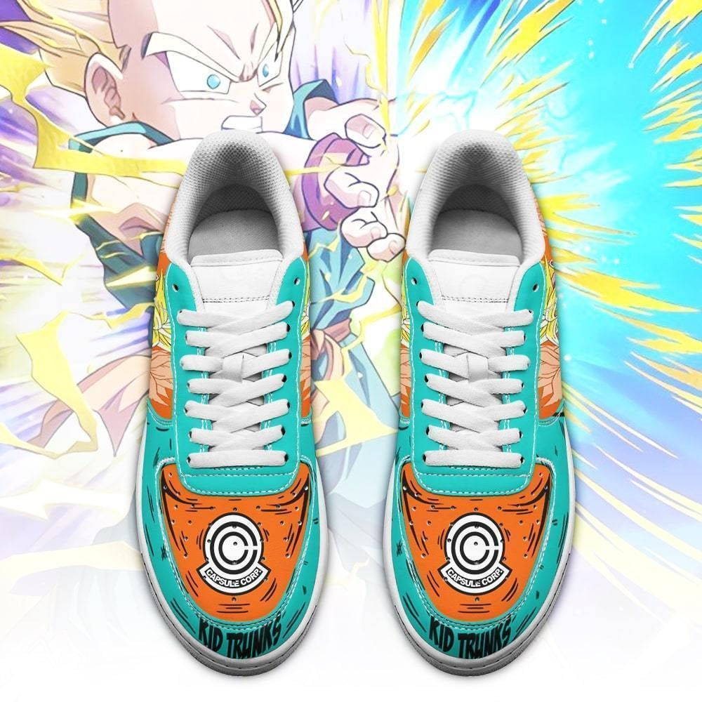 Baskets Anime Kid Trunks en Cuir Chaussures Basses Unisexes Anime Manga