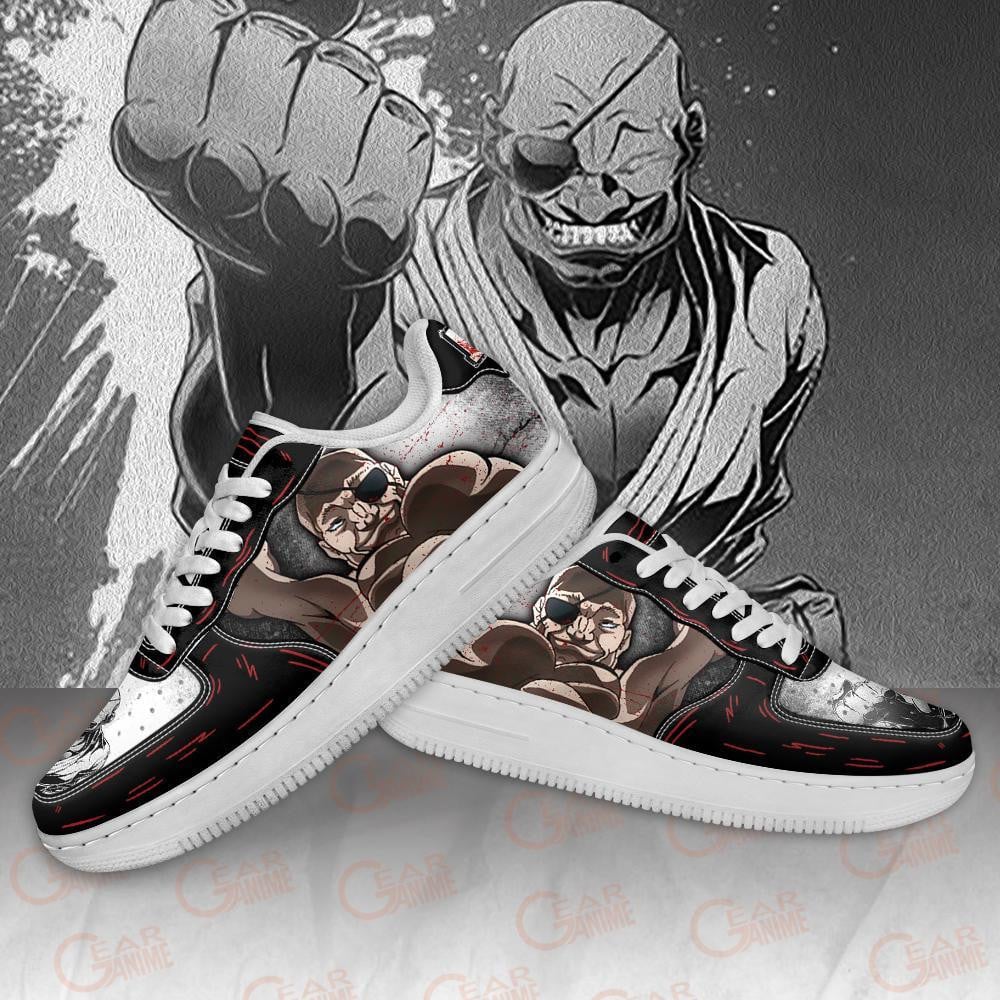 Baskets Anime Doppo Orochi en Cuir Chaussures Basses Unisexes Anime Manga