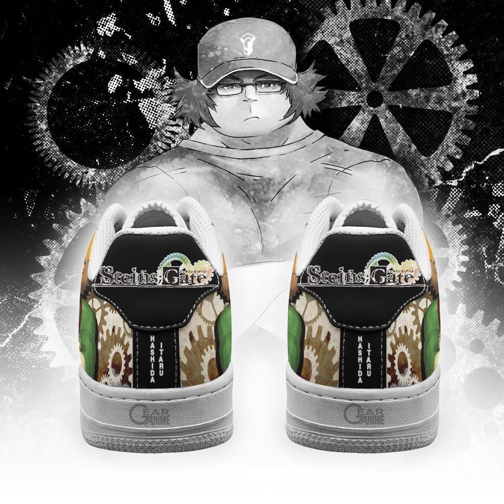 Baskets Anime Itaru Hashida en Cuir Chaussures Basses Unisexes Anime Manga