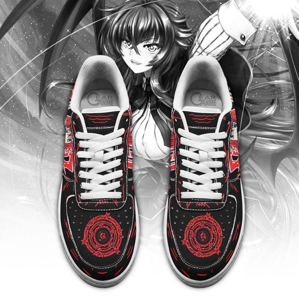 Baskets Anime DxD Rias en Cuir Chaussures Basses Unisexes Anime Manga