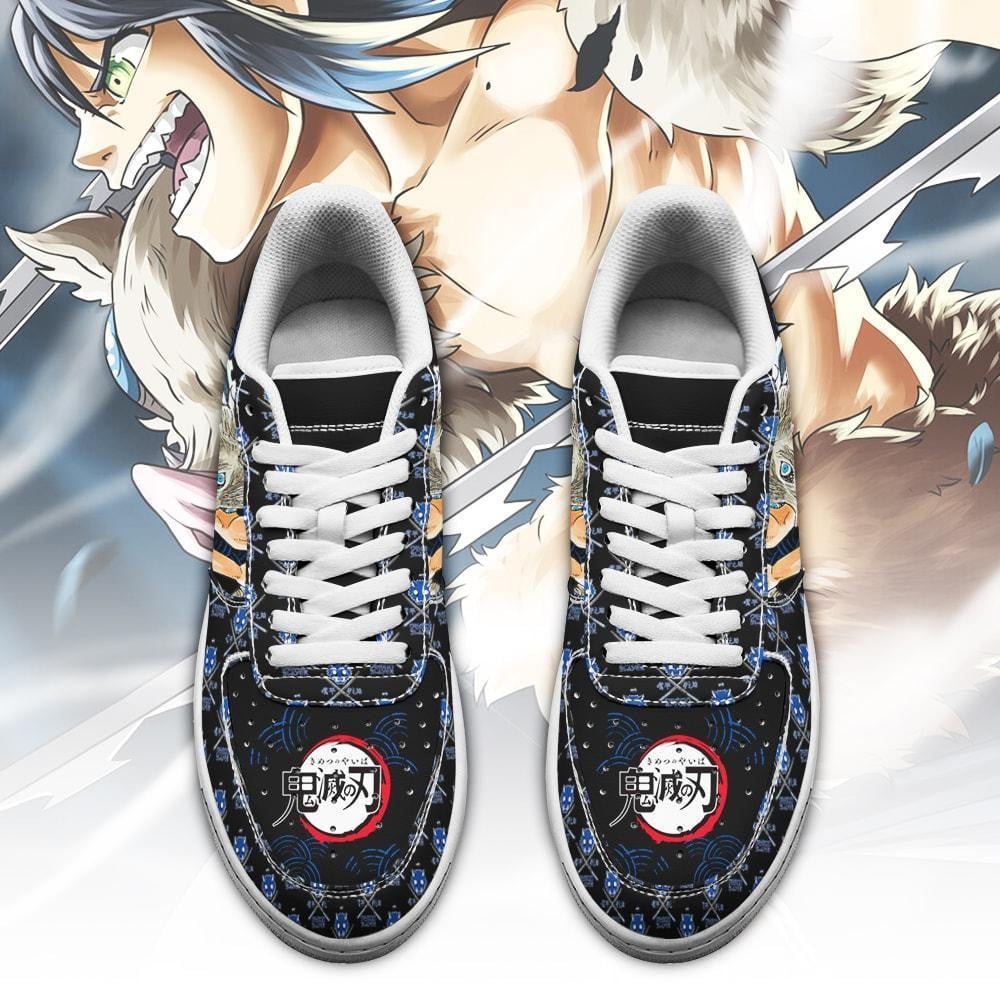 Baskets Anime Inosuke en Cuir Chaussures Basses Unisexes Anime Manga