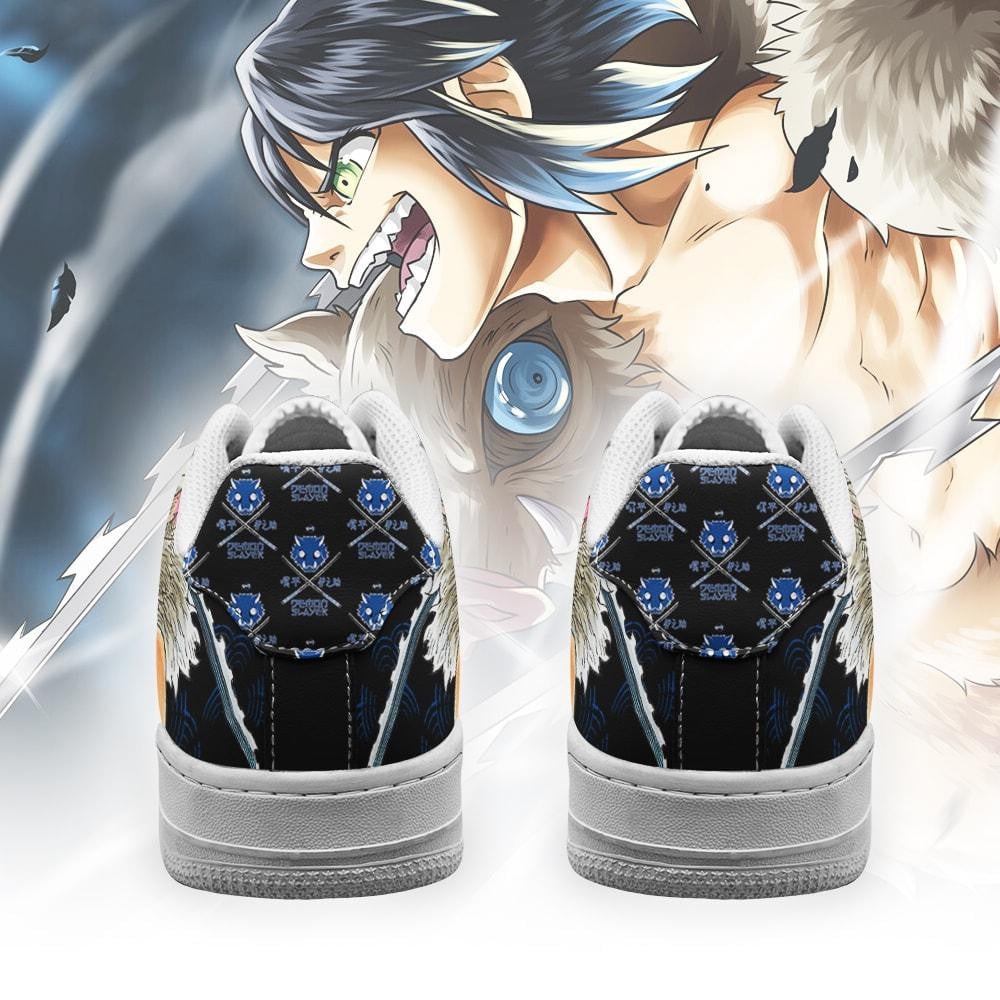 Baskets Anime Inosuke en Cuir Chaussures Basses Unisexes Anime Manga