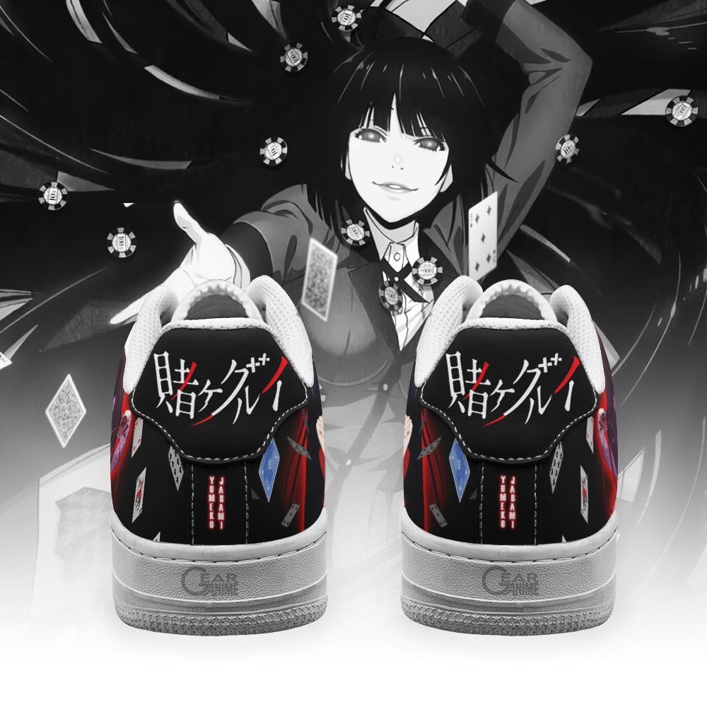 Baskets Anime Yumeko Jabami en Cuir Chaussures Basses Unisexes Anime Manga