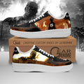 Baskets Anime Eren and Colossal Titan en Cuir Chaussures Basses Unisexes Attack on Titan