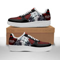 Baskets Anime Razlo the Tri-Punisher of Death en Cuir Chaussures Basses Unisexes Anime Manga