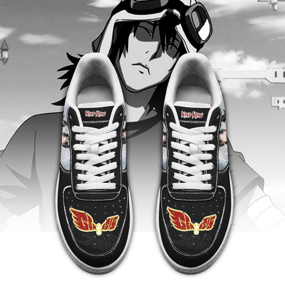 Baskets Anime Wind King Sora Takeuchi Air Gear en Cuir Chaussures Basses Unisexes Anime Manga