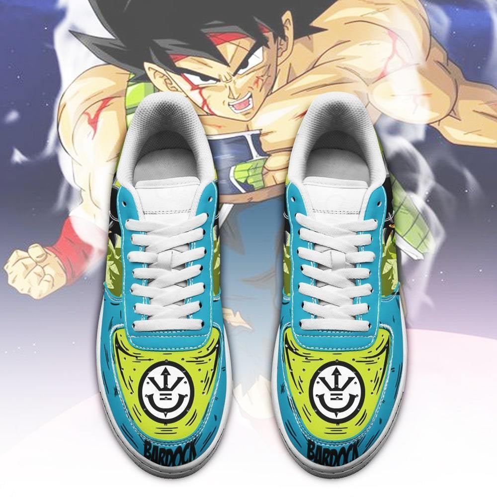 Baskets Anime Bardock en Cuir Chaussures Basses Unisexes Anime Manga