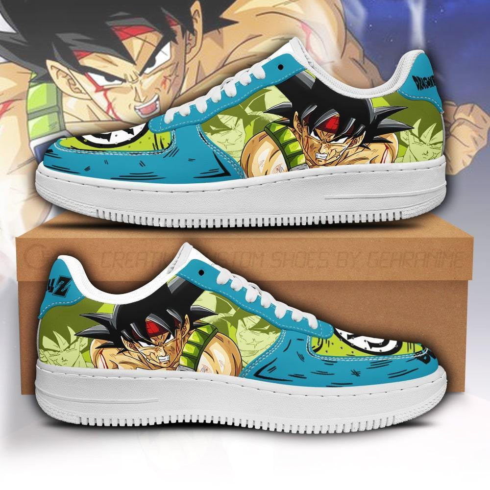 Baskets Anime Bardock en Cuir Chaussures Basses Unisexes Anime Manga