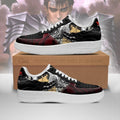 Baskets Anime Guts en Cuir Chaussures Basses Unisexes Anime Manga