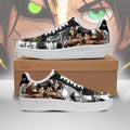 Baskets Anime AOT Titan Eren en Cuir Chaussures Basses Unisexes Attack on Titan