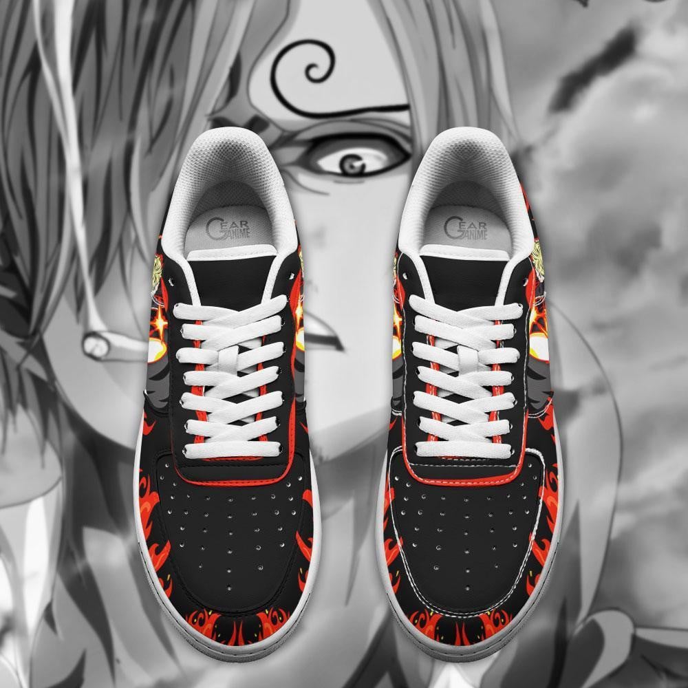 Baskets Anime Vinsmoke Sanji en Cuir Chaussures Basses Unisexes Anime Manga