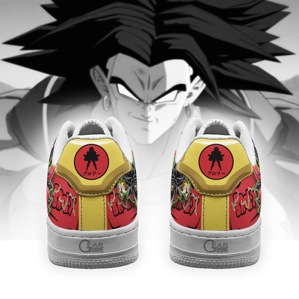 Baskets Anime Broly en Cuir Chaussures Basses Unisexes Anime Manga