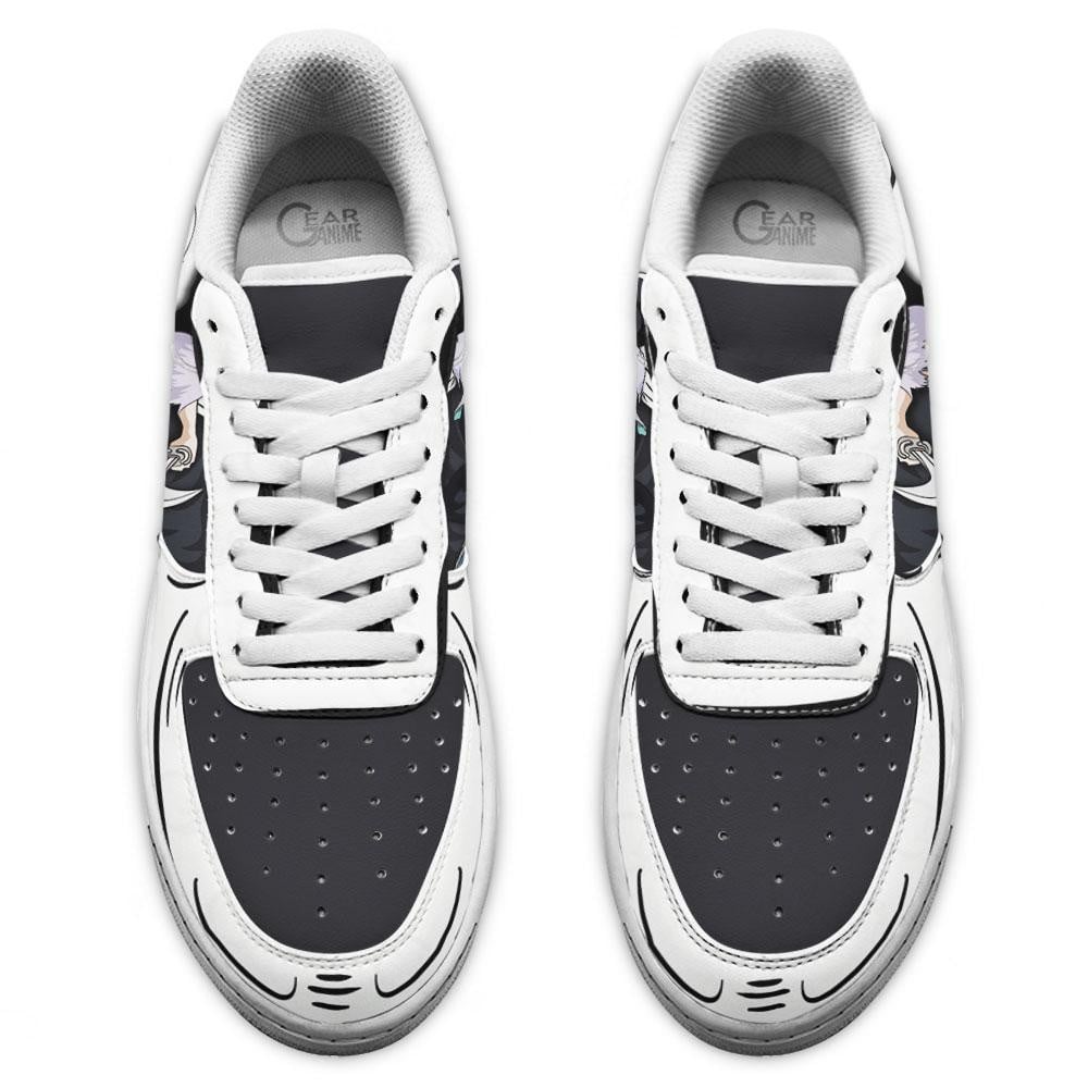 Baskets Anime Gin Ichimaru en Cuir Chaussures Basses Unisexes Anime Manga