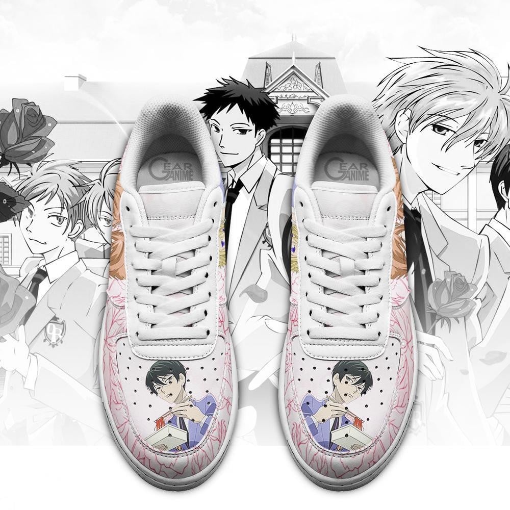 Baskets Anime Ouran High School Host Club en Cuir Chaussures Basses Unisexes Anime Manga