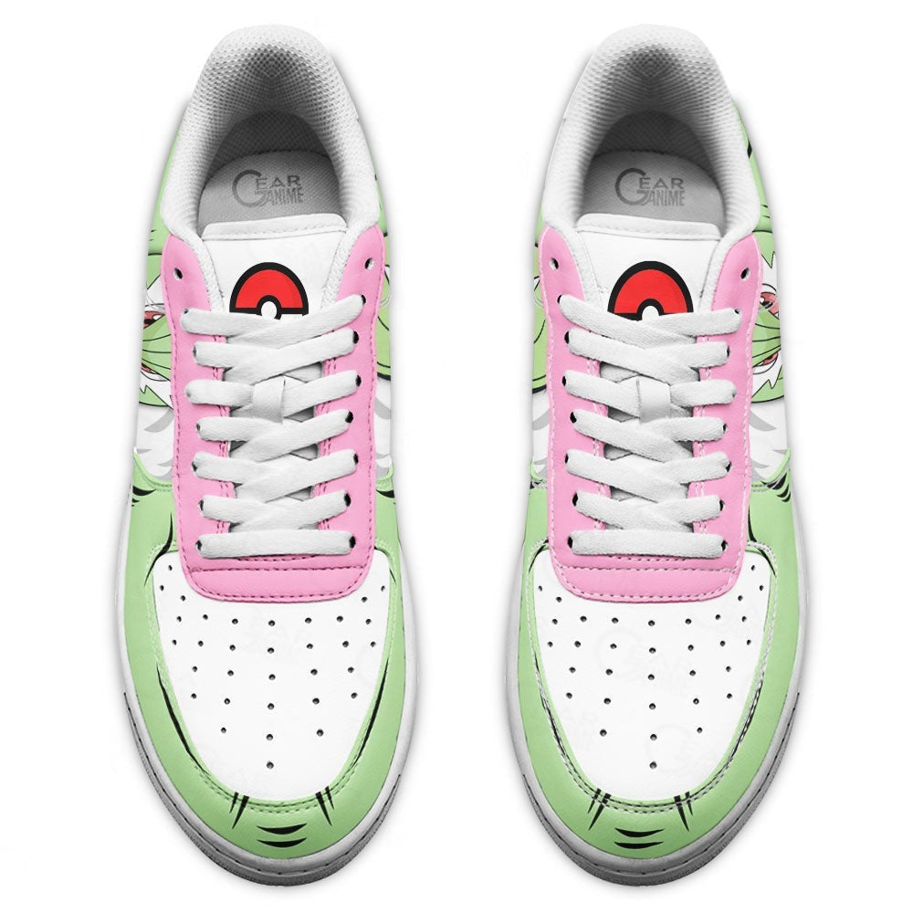 Baskets Anime Gardevoir en Cuir Chaussures Basses Unisexes Anime Manga