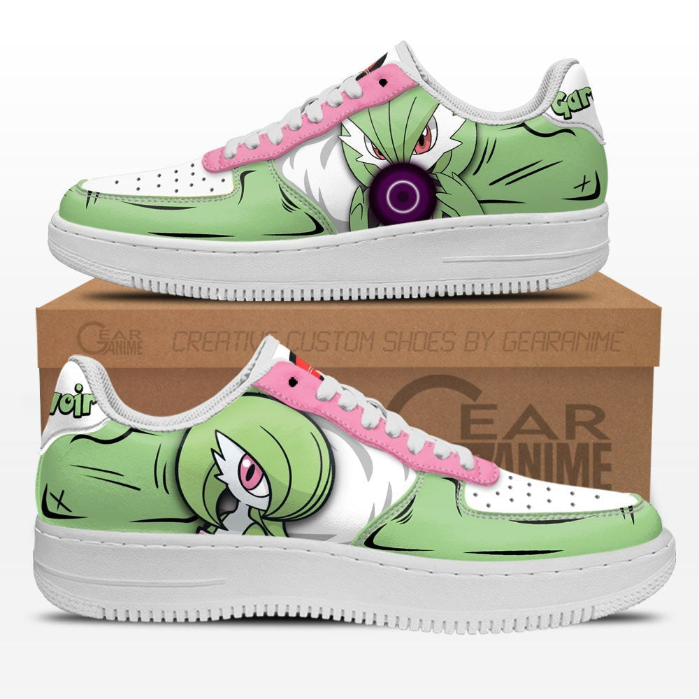 Baskets Anime Gardevoir en Cuir Chaussures Basses Unisexes Anime Manga