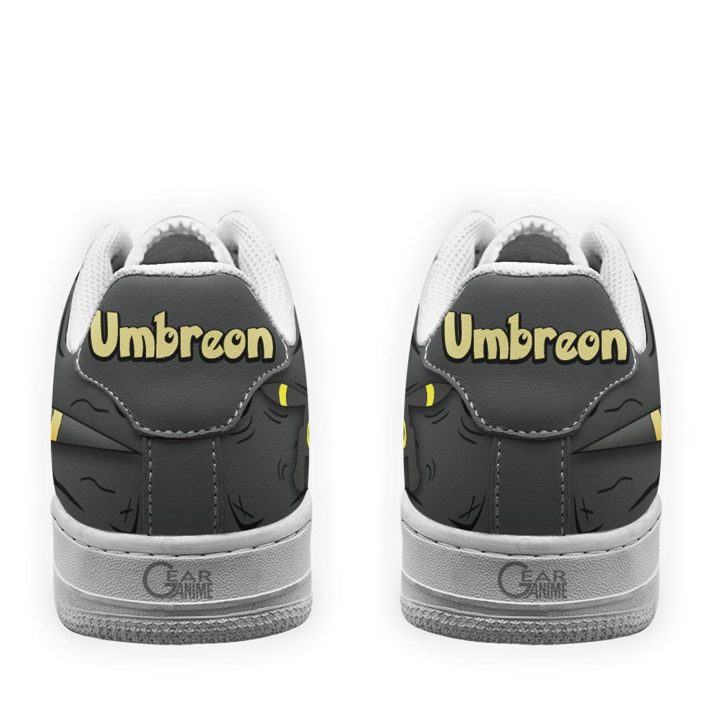 Baskets Anime Umbreon en Cuir Chaussures Basses Unisexes Anime Manga