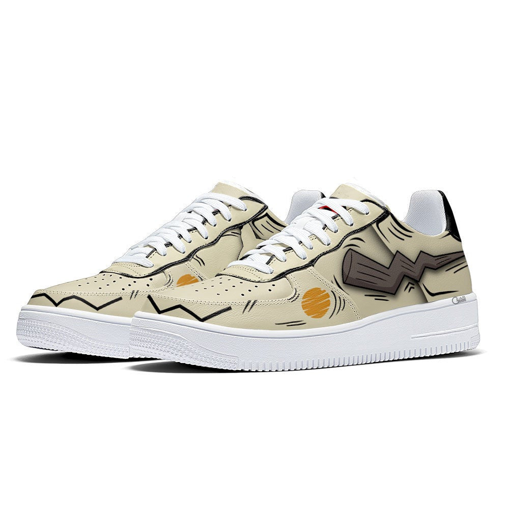 Baskets Anime Mimikyu en Cuir Chaussures Basses Unisexes Anime Manga