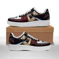 Baskets Anime Yami Sukehiro en Cuir Chaussures Basses Unisexes Anime Manga