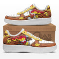 Baskets Anime Infernape en Cuir Chaussures Basses Unisexes Anime Manga