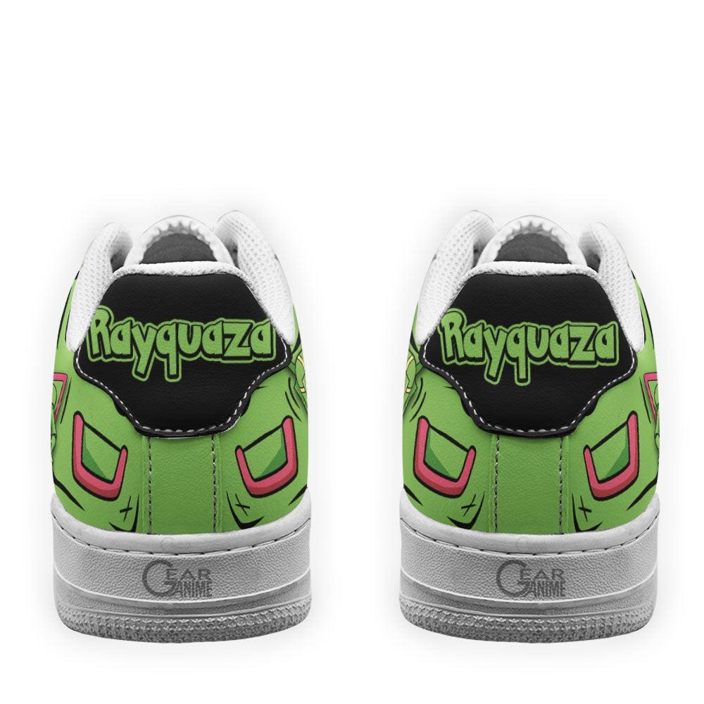 Baskets Anime Rayquaza en Cuir Chaussures Basses Unisexes Anime Manga