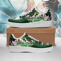 Baskets Anime Levi Ackerman Shingeki en Cuir Chaussures Basses Unisexes Anime Manga