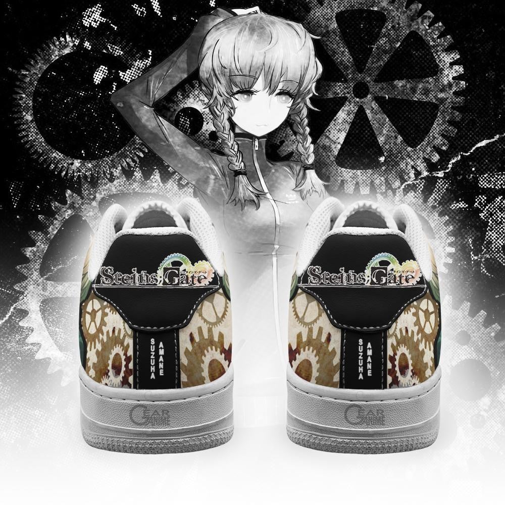 Baskets Anime Suzuha Amane en Cuir Chaussures Basses Unisexes Anime Manga