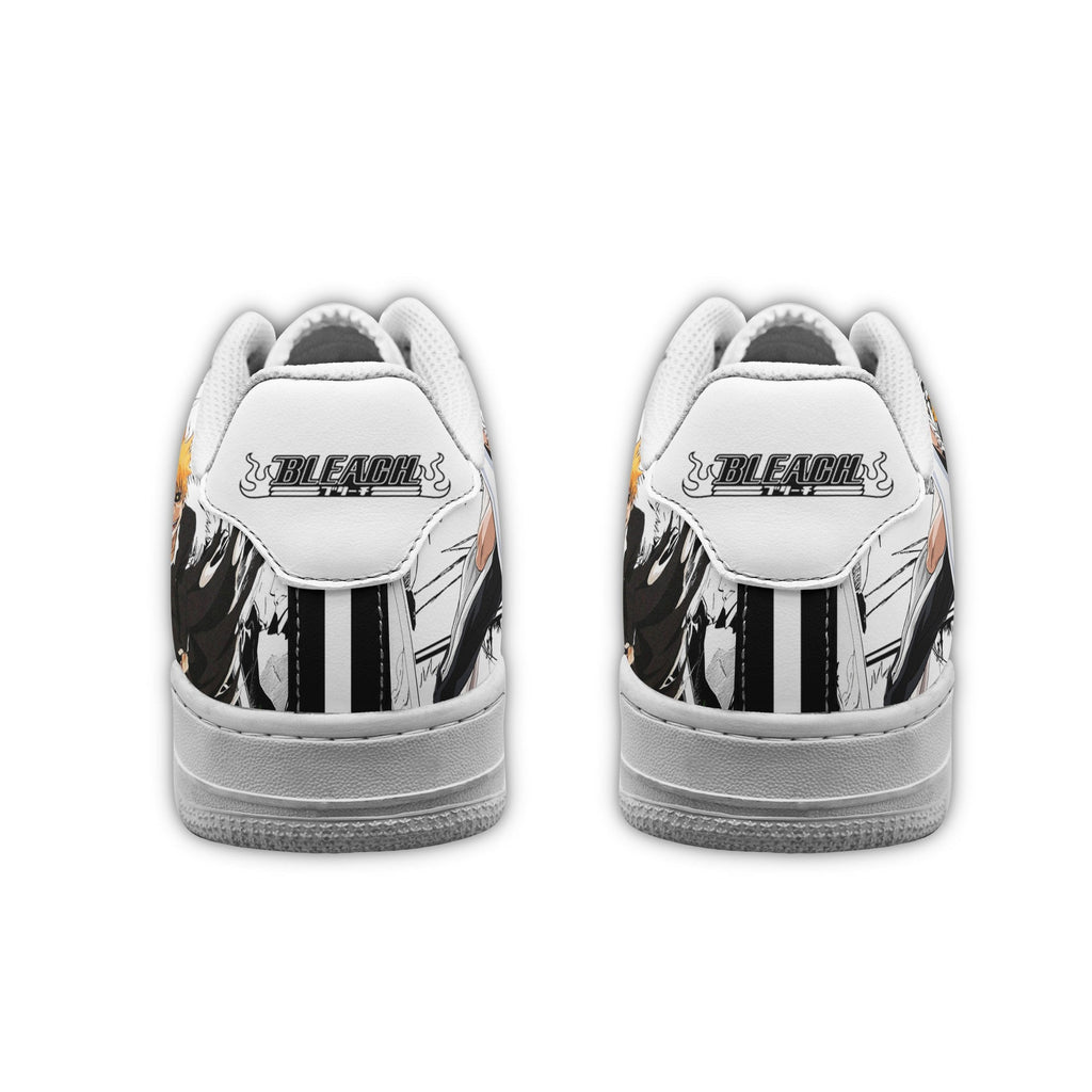 Baskets Anime Ichigo Hollow en Cuir Chaussures Basses Unisexes Anime Manga