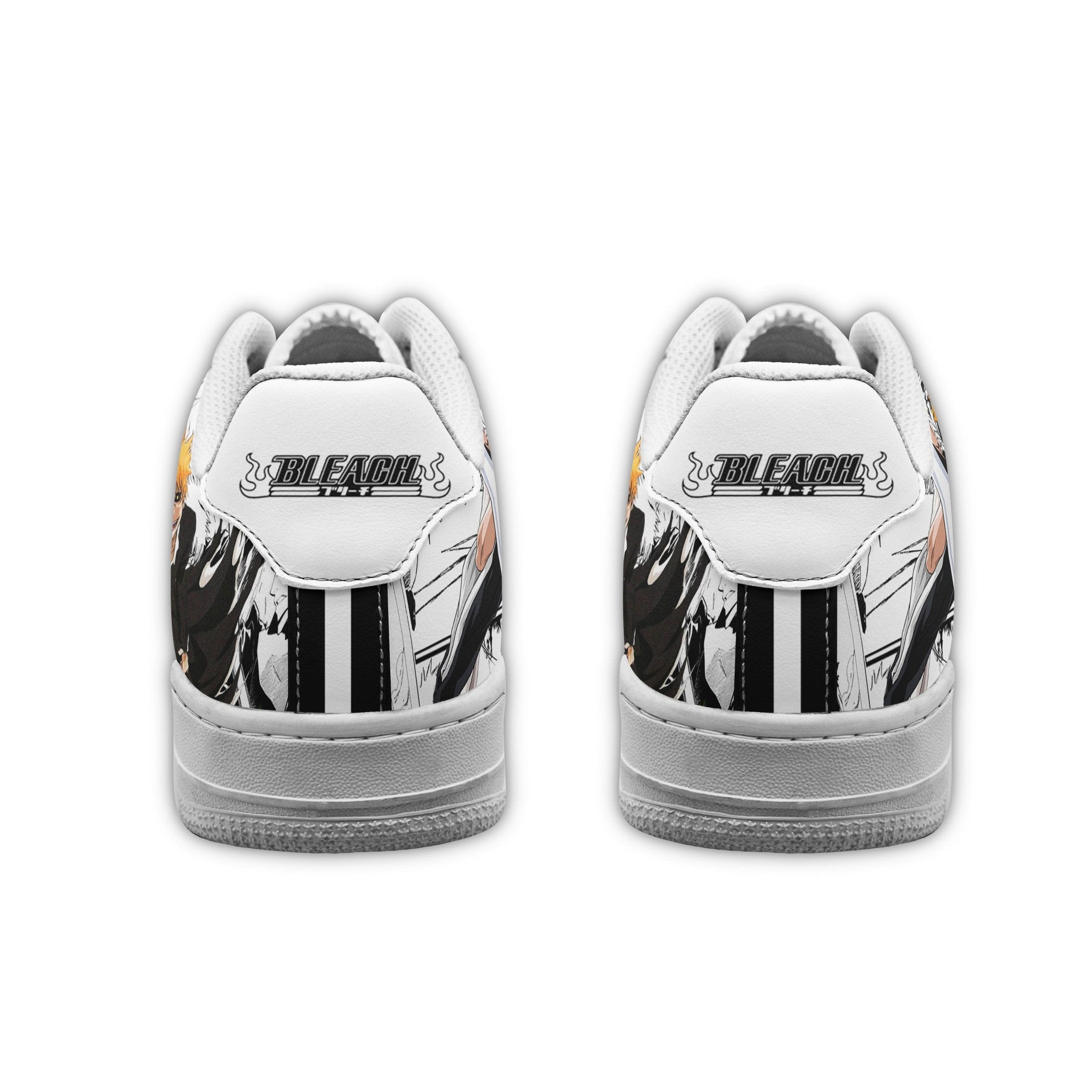 Baskets Anime Ichigo Hollow en Cuir Chaussures Basses Unisexes Anime Manga