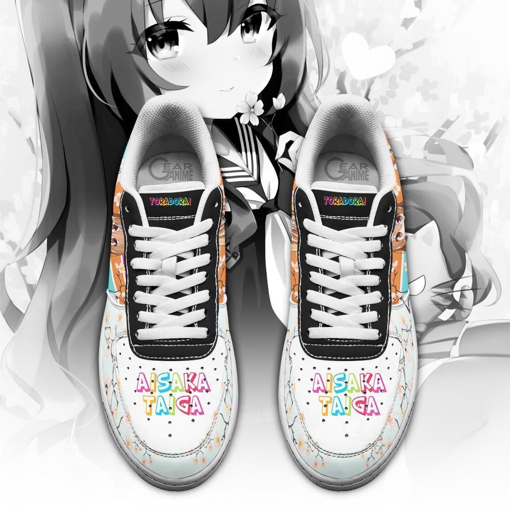 Baskets Anime Aisaka Taiga en Cuir Chaussures Basses Unisexes Anime Manga