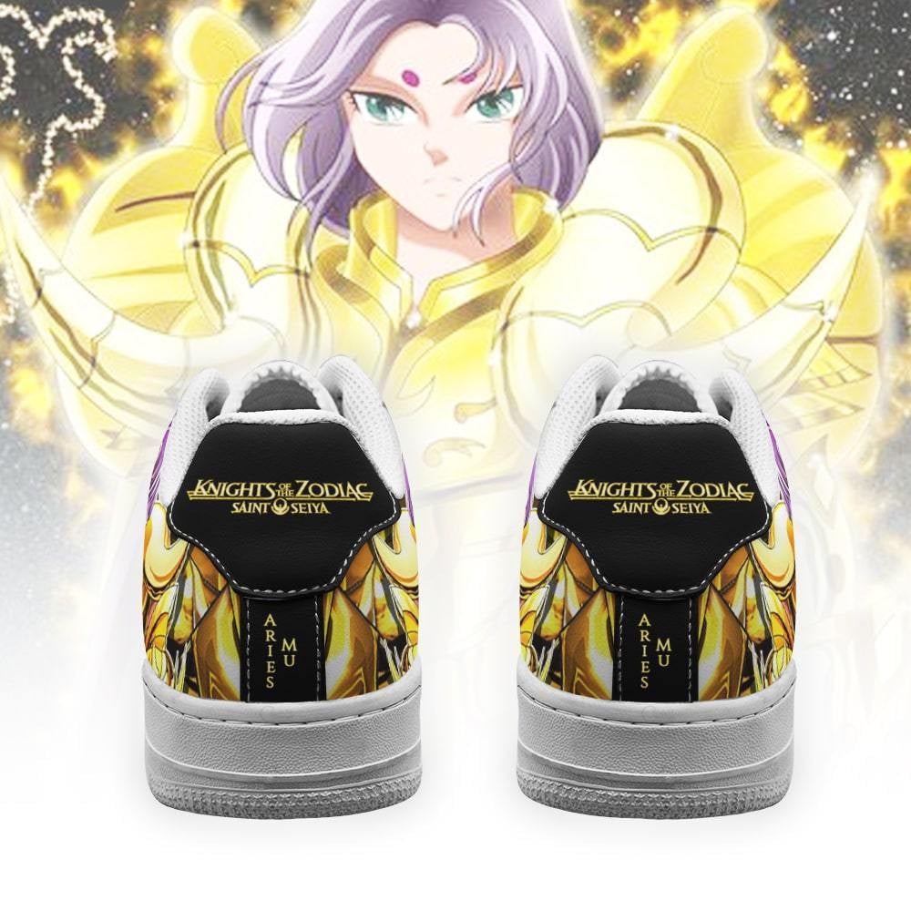 Baskets Anime Aries Mu en Cuir Chaussures Basses Unisexes Anime Manga