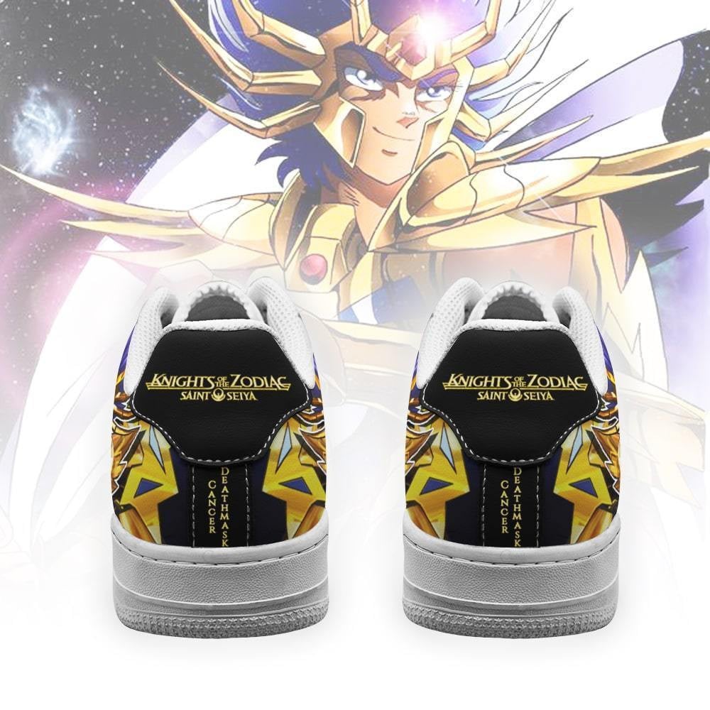 Baskets Anime Deathmask en Cuir Chaussures Basses Unisexes Anime Manga