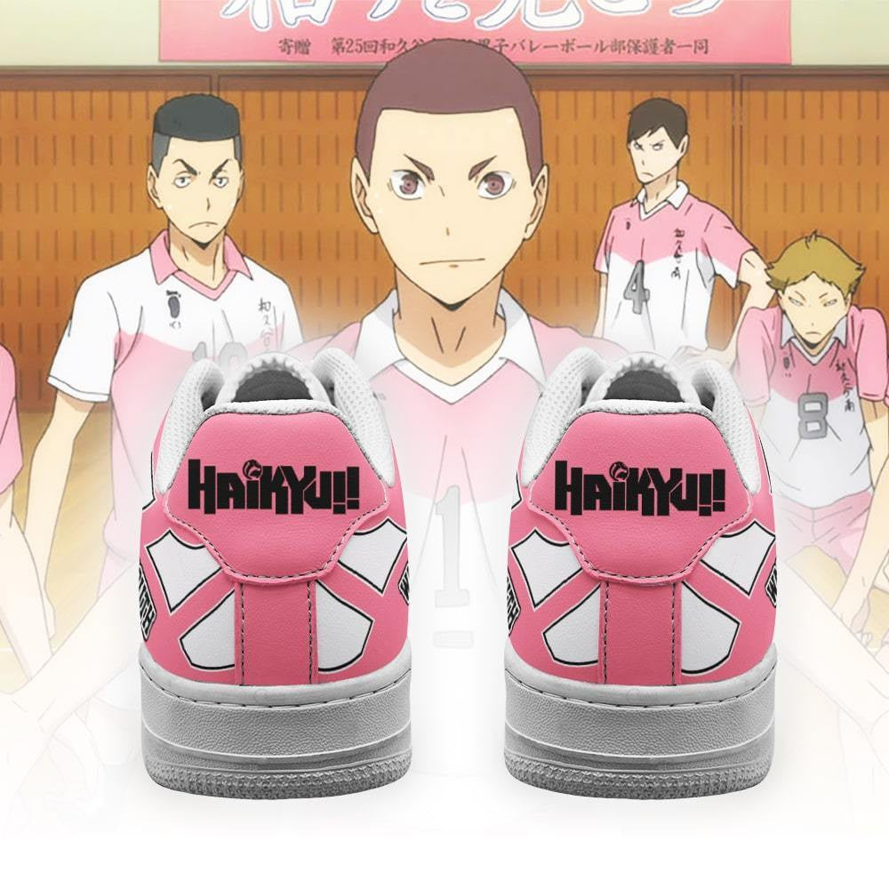 Baskets Anime Wakutani South High en Cuir Chaussures Basses Unisexes Anime Manga