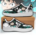 Baskets Anime Izuku Midoriya en Cuir Chaussures Basses Unisexes Anime Manga